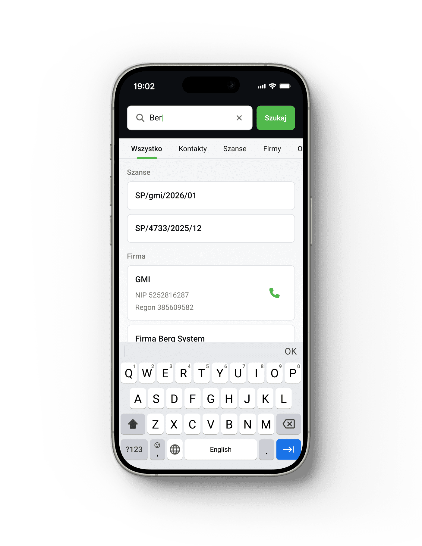 Wyszukiwarka klientów